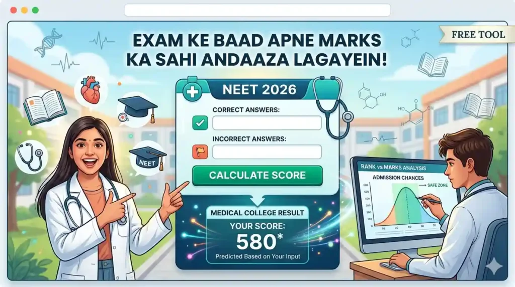 NEET Score Calculator 2026