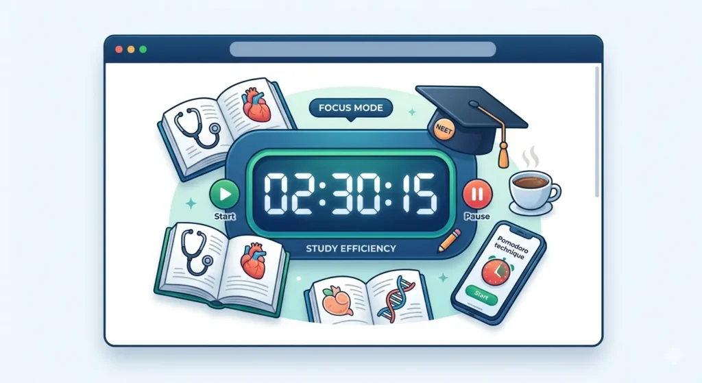 NEET Study Time Tracker